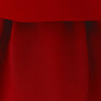Red and green girls Christmas dress with bow and mesh tutu skirt