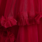 Girls sleeveless sequin Christmas and birthday party dress