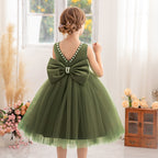 Classic mesh tutu flower girl wedding dress