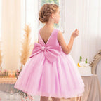 Classic mesh tutu flower girl wedding dress