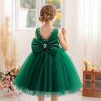 Classic mesh tutu flower girl wedding dress