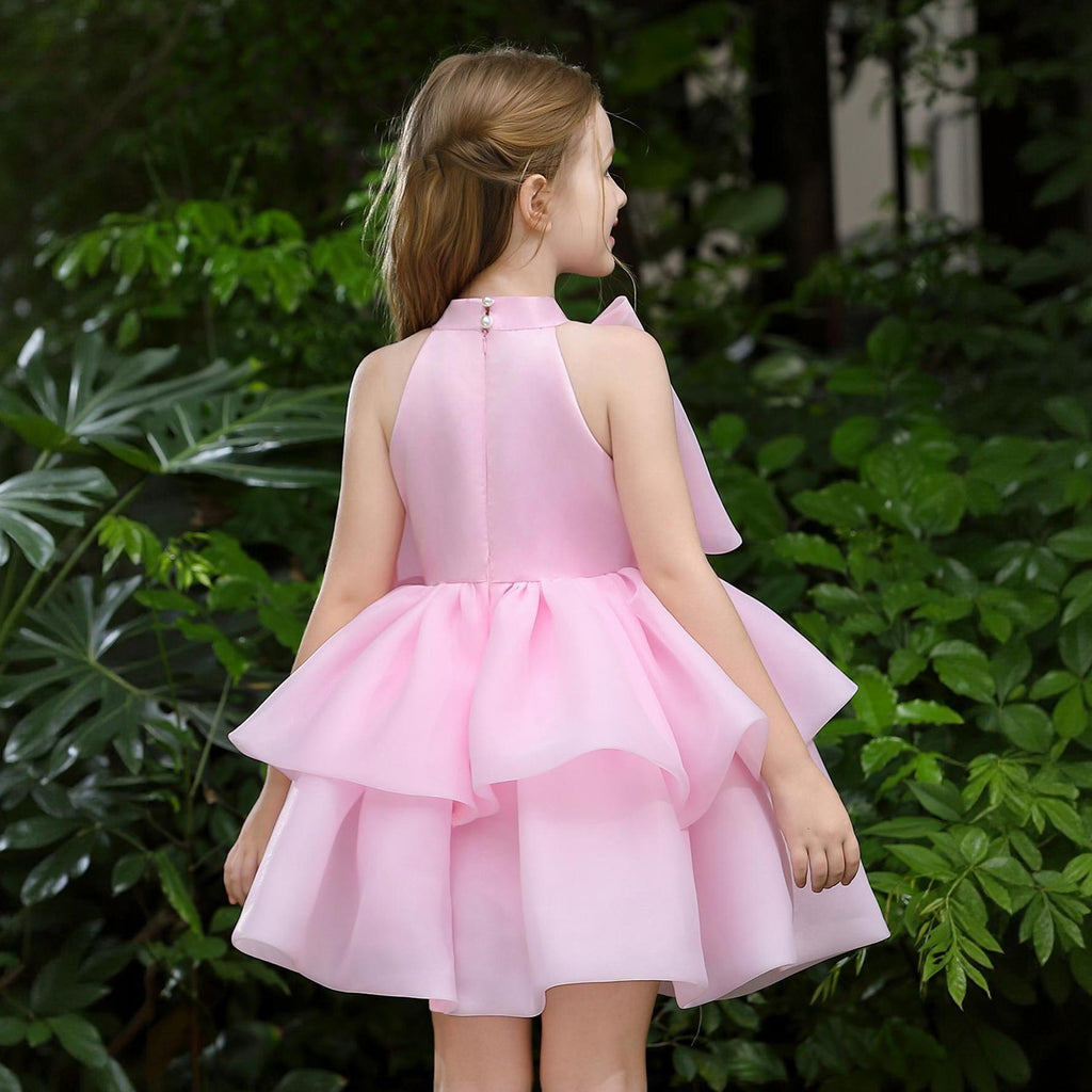 Elegant tutu flower girl princess dress