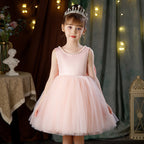 Classic mesh tutu flower girl wedding dress