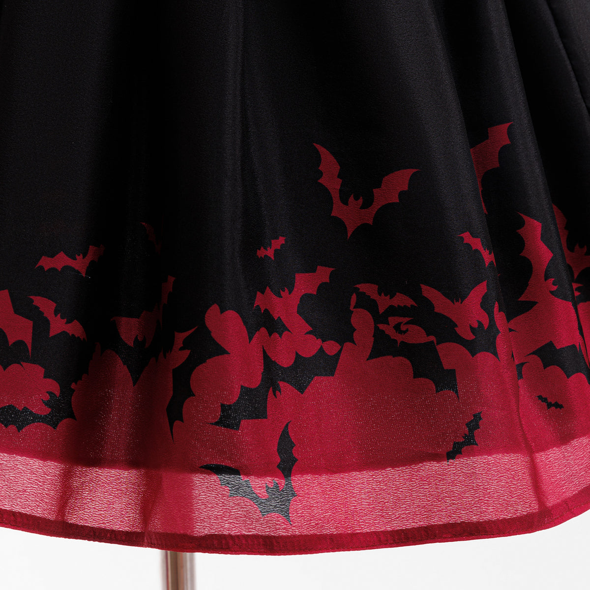Isabella girls red bat print vampire style Halloween dress
