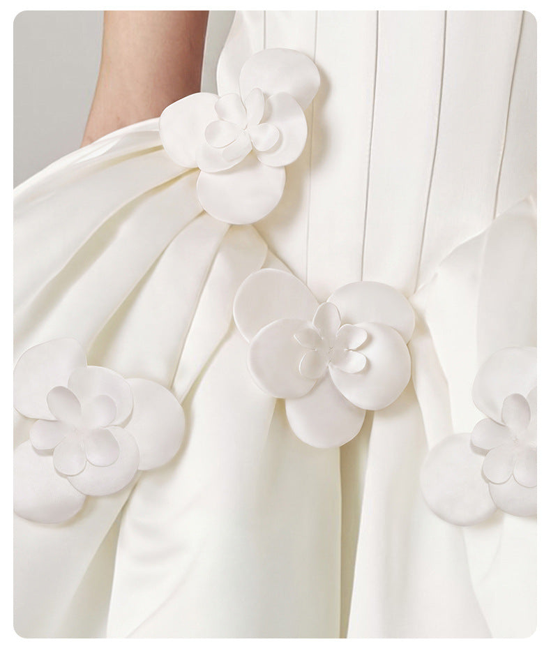 Elegant European style flower girl princess dress