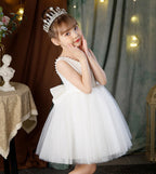 Classic mesh tutu flower girl wedding dress