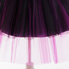 Mia girls purple sequin corset Halloween dress with ombre tulle skirt