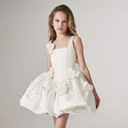 Elegant European style flower girl princess dress