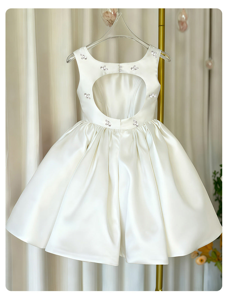 Girls high-end princess flower girl dress
