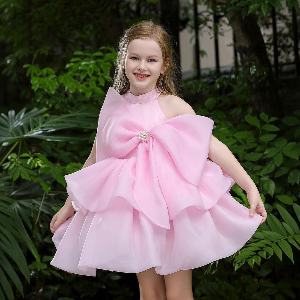 Elegant tutu flower girl princess dress