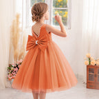 Classic mesh tutu flower girl wedding dress
