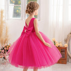 Classic mesh tutu flower girl wedding dress