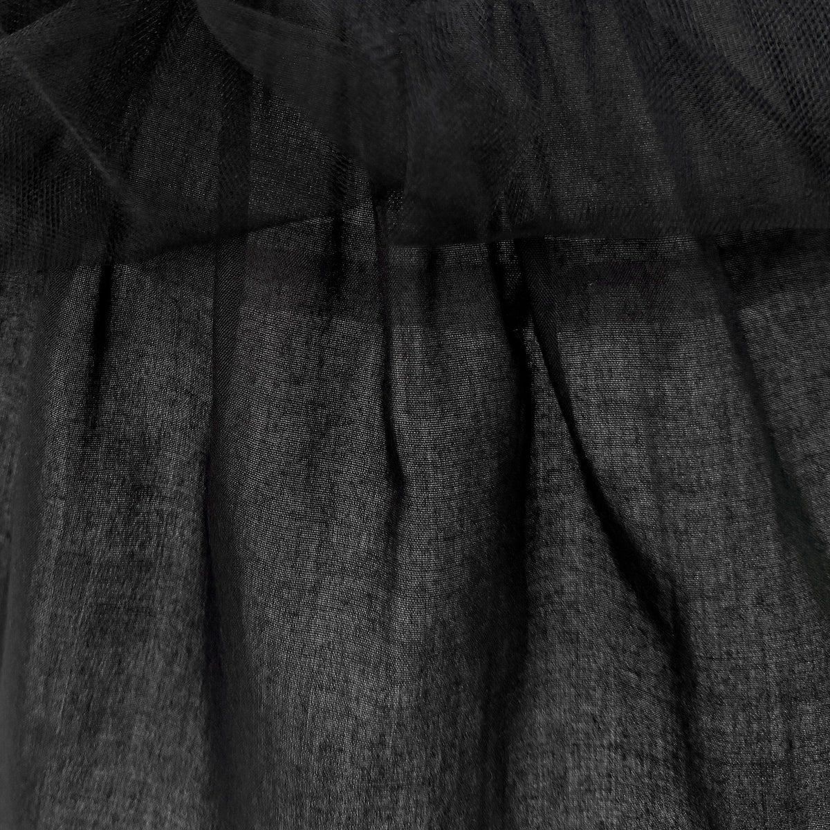 Black & Orange spiderweb lace girls halloween dress with halter neck, back bow and high-low tulle train, designed for Halloween parties, view 13