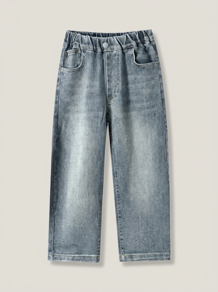 Straight Loose Denim Jeans
