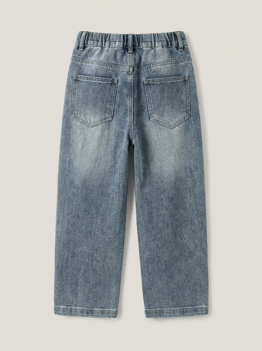 Straight Loose Denim Jeans